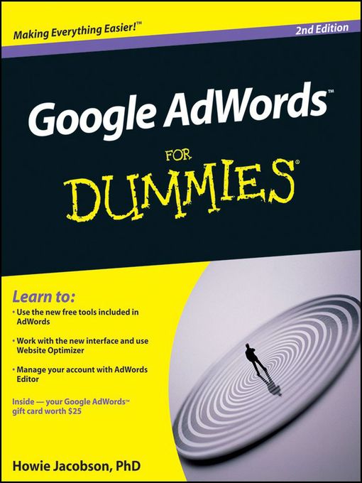 Cover image for Google AdWords For Dummies